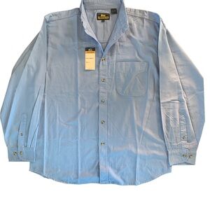 Blue Generation‎ Light Blue Casual Button-Down Shirt